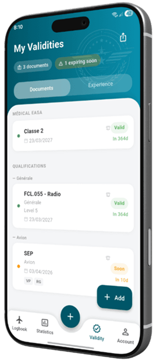AerisLog validity tracking